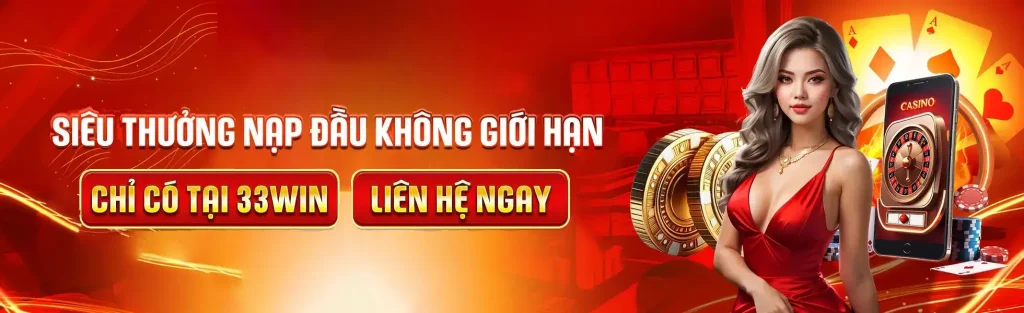 Banner Trang Chủ Nhà Cái 33Win